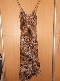 leopard šaty S/M