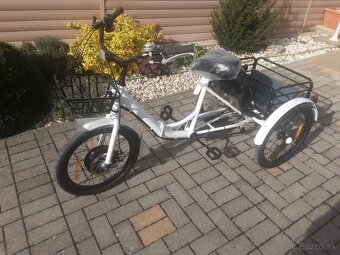 Nová elektrická trojkolka 500W motor