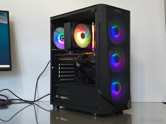 Herný PC – Ryzen 7 5700x / RX 6700XT / 16GB RAM/ 1TB NVMe