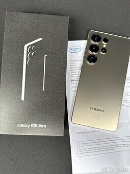 Predám Samsung Galaxy S25 Ultra 12gb/512gb Titanium Gray
