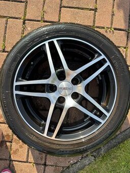 Sada letných pneumatík DUNLOP s diskami DEZENT – 195/50 R15