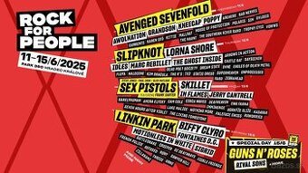 Rock for People 2025 + Guns N' Roses + camp