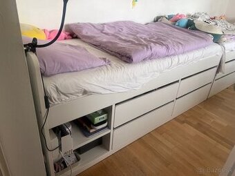 Predame 2 postele s uloznym priestorom