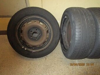 PREDAM DISKY NA SKODU FABIA 14" 4ks s pneu zdarma za 30€