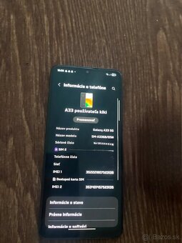 Samsung galaxy a33