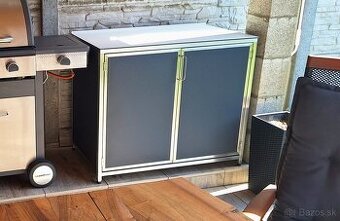 Nerezova skriňa Gastro Nábytok Zahradna Kuchyňa 100x55x85