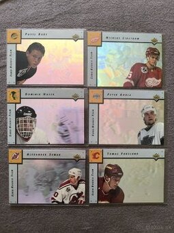 Hokejové kartičky - UD euro rookie team hologram 1992