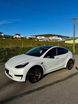 Tesla Model Y Performance 4x4 Plná Záruka 57t km Odpočet DPH