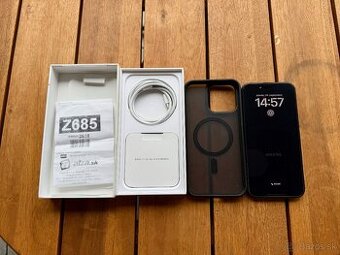 Predám Apple iPhone 15 Pro Max 256gb Blue Titanium-TOP stav