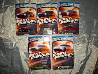 Sada hotwheels Fast and Furious