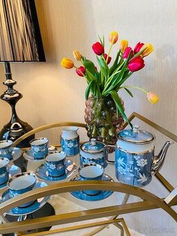 Retro nová kávová/čajová súprava Valaská Belá vhodná ako dar