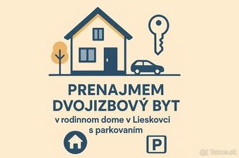 2 izbový byt s parkovacím miestom voľný od 1.decembra
