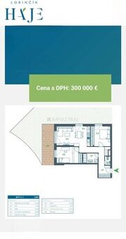 3i byt Lorinčík Háje, terasa, záhrada, novostavba, OV