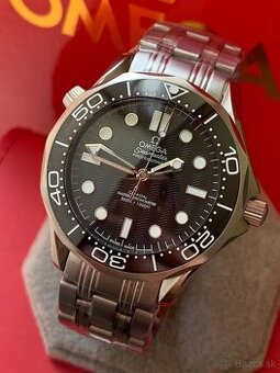 Omega Seamaster Diver, Nové, 42mm, Čierne
