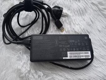 originálny adaptér pre ntb Lenovo , 135W, žltá hranatá konc.