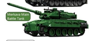 Tank MERKAVA 1029 ks stavebnica