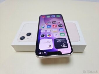 APPLE IPHONE 13 PINK TOP STAV,BATERKA 100%