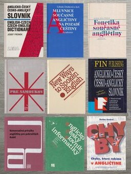 Učebnice, slovníky a jazykové knihy z angličtiny