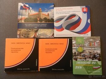 Sady mincí Slovensko a iné
