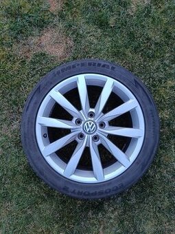 Letná sada hliníkových diskov 225/45 R17 Volkswagen