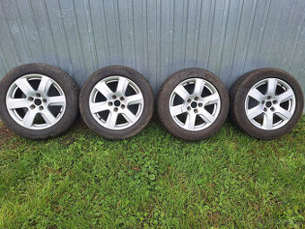 17 ALU 5X112 org.AUDI+Zimne pneu 225x55x17