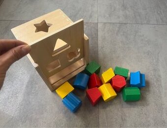 Drevené vkladačky Tvary