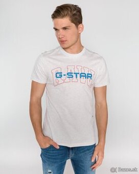 panske tricko g-star raw velkost S biele.