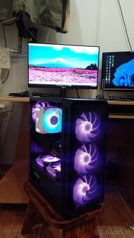 Výkonný Herný PC–Ryzen 5+RTX 2070 SUPER 8GB+NVMe+ARGB +WIN11