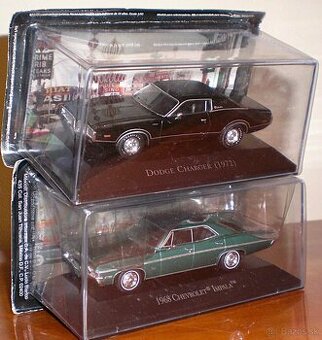 CHEVROLET a DODGE, AMERICAN CARS, 1:43 , ALTAYA, DE AGOSTINI