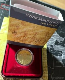 100 € - Samova ríša - 1400. výročie 2023