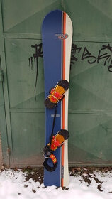 Snowboard Nidecker 158 cm s obalom - 1