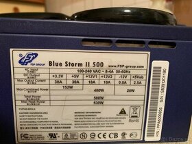 Predam PC zdroj 500W Blue Storm II - 1