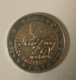 2€ minca France Prešeren - 1