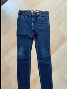 Tmavomodré džínsy Zara - 1