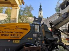 PUTZMEISTER BETONPUMPA STACIONÁRNA PUMPA - 1