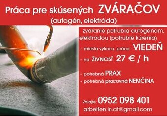 Práca pre ZVÁRAČOV