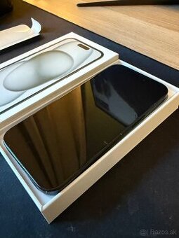 iPhone 15 128GB Čierny – výborný stav, ešte v záruke