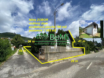 Nitra Zobor rodinný dom , pozemok 1 088 m2 ID 562-12-MIG