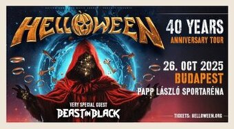 HELLOWEEN - Anniversary world tour 2025/26 - Budapešť