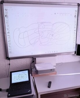 Interaktívny set- dotyková tabula 81"+projektor+držiak -top