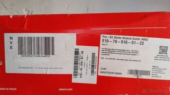 Skoda Octavia 4 Eibach Pro-Kit znížené pružiny