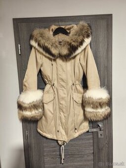 Luxusná bunda parka