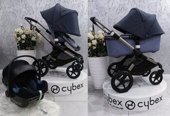 TOP TERÉNNA TROJKOMBINÁCIA BUGABOO FOX 3 BLUE MELANGE