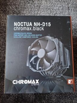 CHLADIČ CPU - NOCTUA NH-D15 chromax BLACK