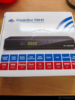 Predám AB Cryptobox 700 HD