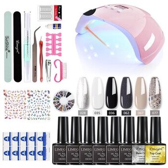 Predám čisto novú sadu na gelove nechty