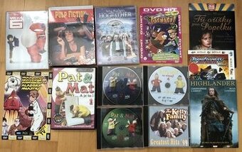 DVD - filmy a rozprávky