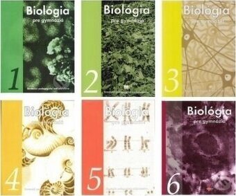Učebnice biológie 1-6 pre gymnáziá