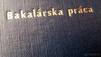 Podklady pre diplomové a bakalárske, seminárne práce