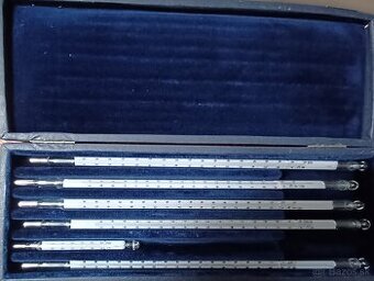 Predám sadu ortutovych teplomerov